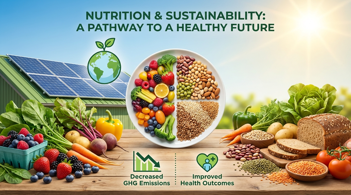 Nutrizione sostenibile: scelte alimentari consapevoli per la salute del pianeta e delle persone