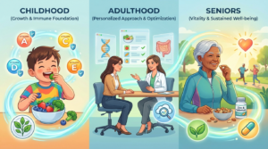 La nutrizione personalizzata per migliorare la risposta immunitaria nelle diverse fasce d'età