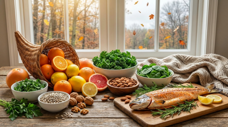 Dieta e nutrizione: strategie per rafforzare l'immunità contro le infezioni respiratorie durante i cambiamenti stagionali