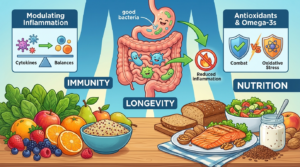 Alimentazione e infiammazione: strategie per migliorare l'immunità e la longevità