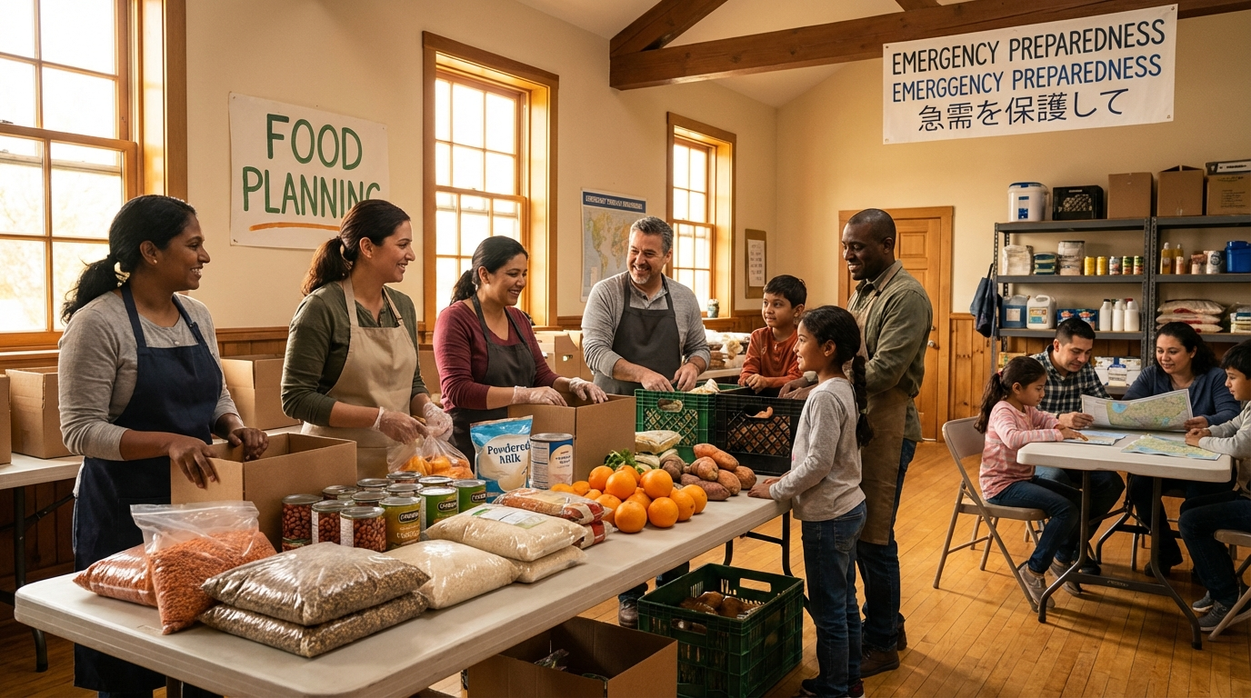 Nutrizione e Resilienza: Strategie Alimentari per Comunità Vulnerabili in Caso di Disastri Naturali