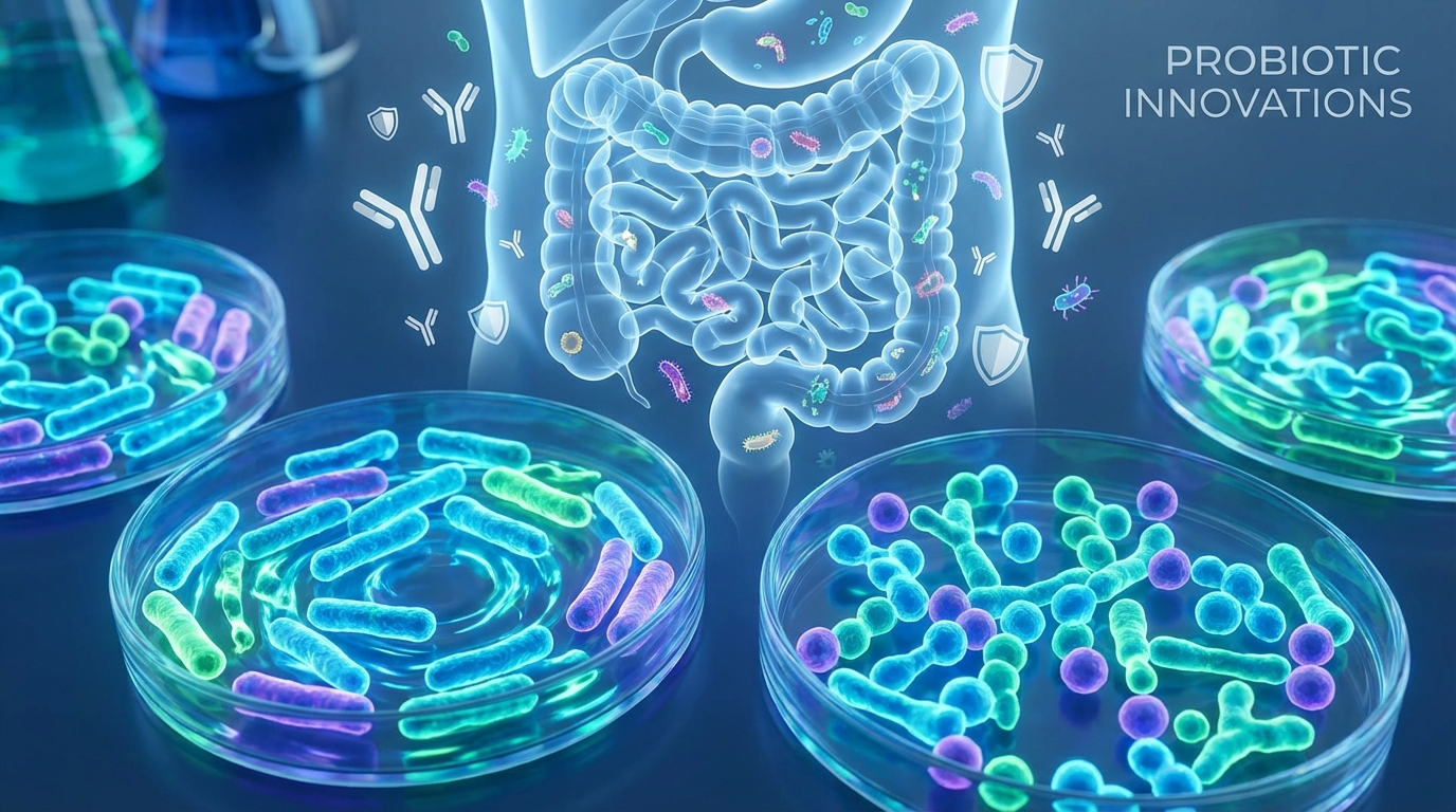 Probiotici: nuova luce su ceppi batterici, salute immunitaria e longevità