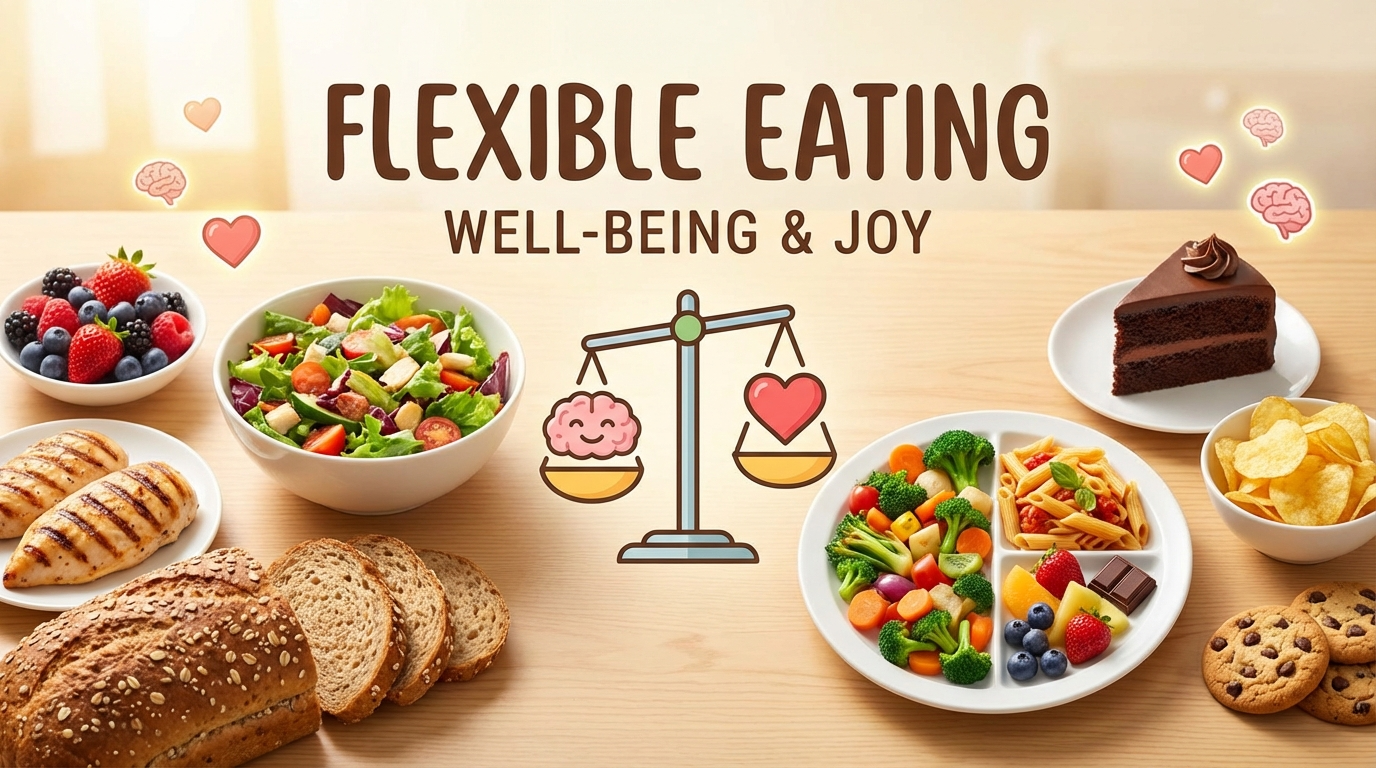 Le diete flessibili migliorano le abitudini alimentari e il benessere psicologico senza rinunciare al piacere del cibo.