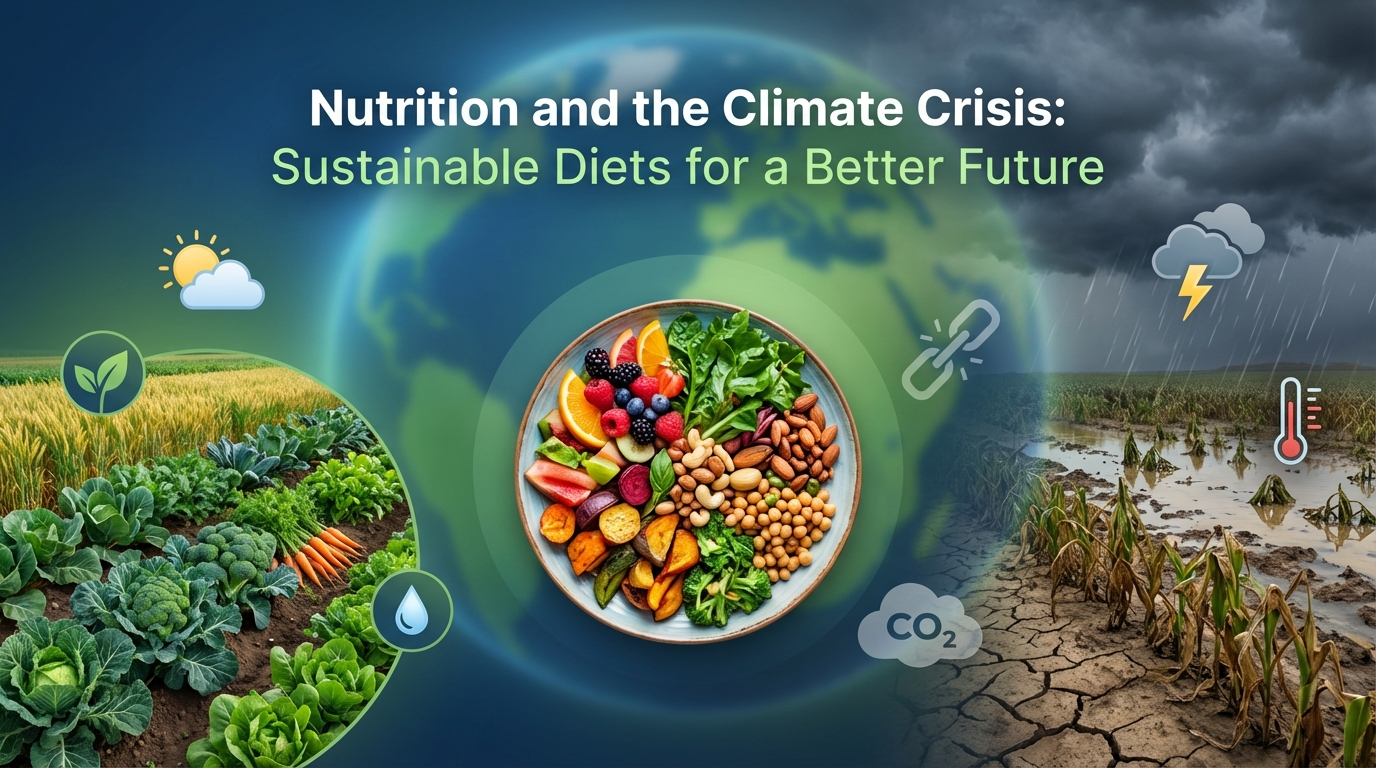 Crisi climatica e alimentazione: strategie per una dieta nutriente e sostenibile