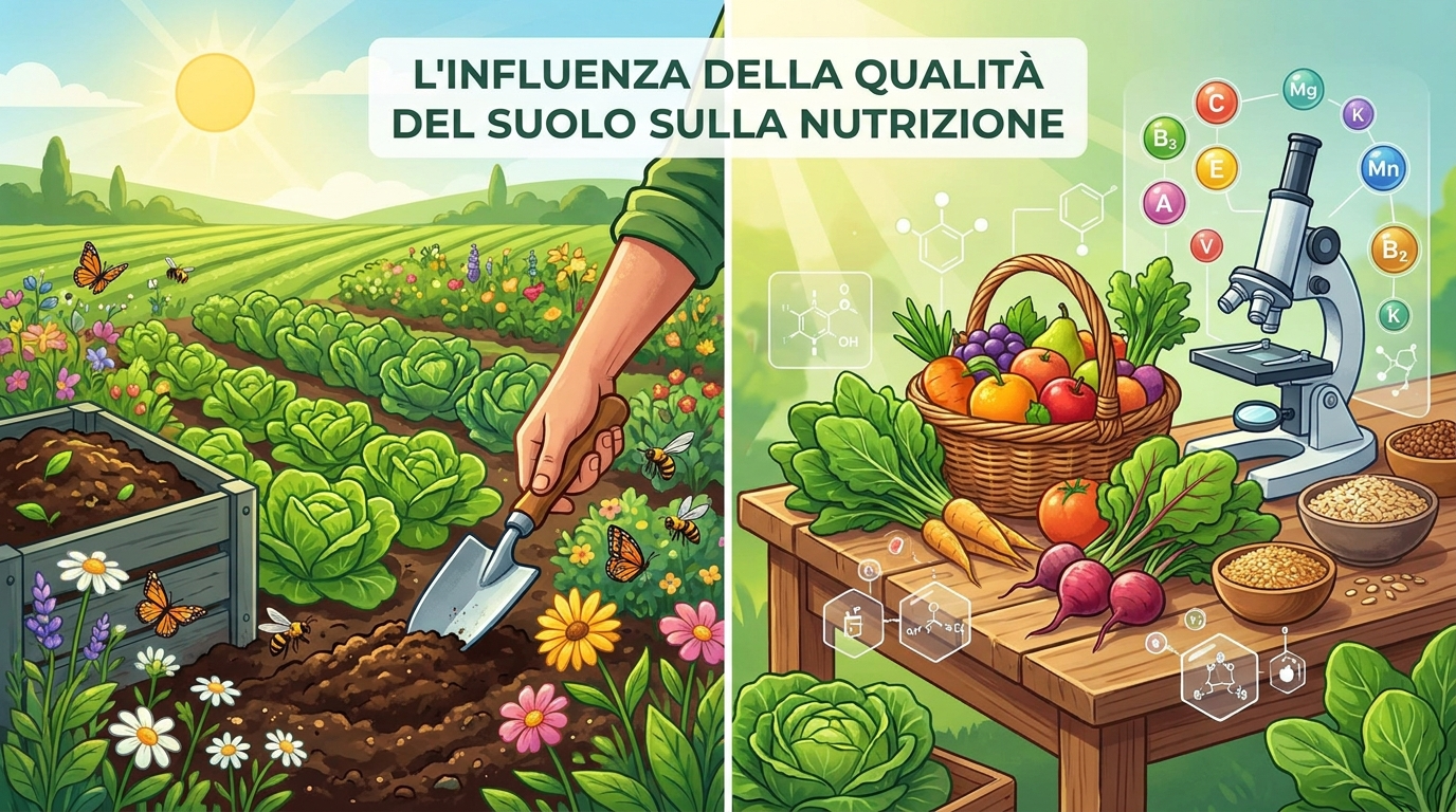 La qualità del suolo: un fattore chiave per la nutrizione e la salute degli alimenti