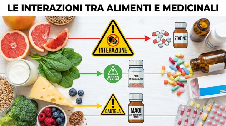 Interazioni tra alimenti e farmaci: Implicazioni per l'assorbimento e l'efficacia terapeutica