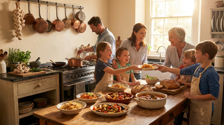 Le tradizioni culinarie familiari migliorano la salute mentale e rafforzano i legami intergenerazionali