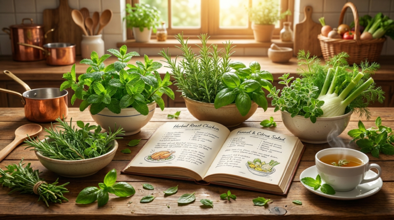 I benefici delle erbe aromatiche per la salute, la digestione e il benessere psicologico