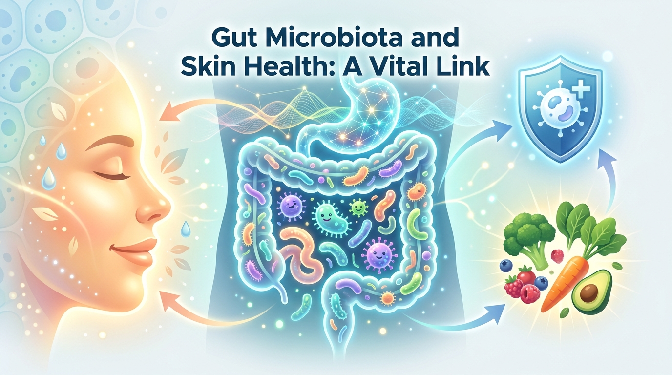 Il microbiota intestinale e il suo impatto sulla salute della pelle: ricerche e sfide future