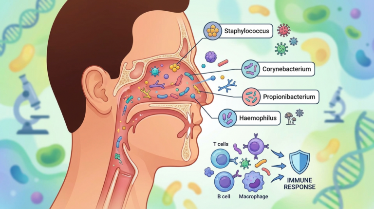 Il microbioma nasale e il suo ruolo nella modulazione della risposta immunitaria: nuove prospettive per la salute globale