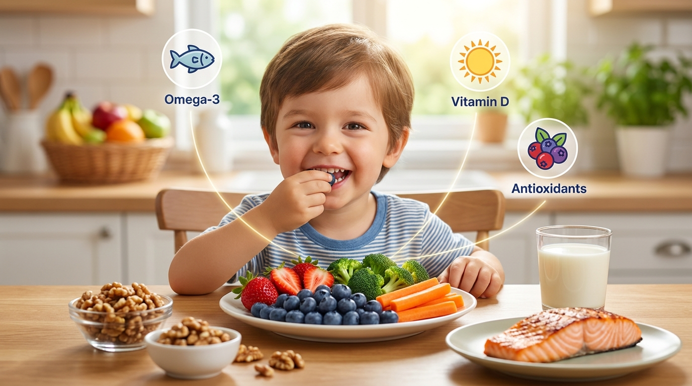 Qualità della dieta infantile e riduzione del rischio di allergie alimentari: evidenze sui nutrienti protettivi