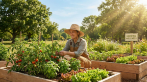 Il giardinaggio e la coltivazione di piante commestibili migliorano la salute mentale e promuovono abitudini alimentari sane.