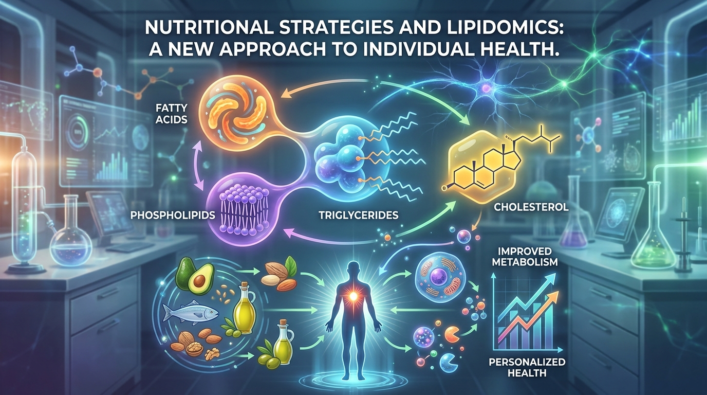 La lipidomica come strumento per personalizzare le diete e migliorare il metabolismo e la salute.