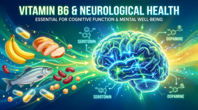 L'importanza della vitamina B6 per la salute neurologica e il benessere psichico
