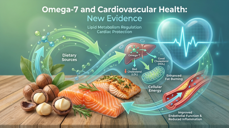 Gli acidi grassi omega-7: potenziali benefici per il metabolismo lipidico e la salute cardiovascolare, ma serve più ricerca