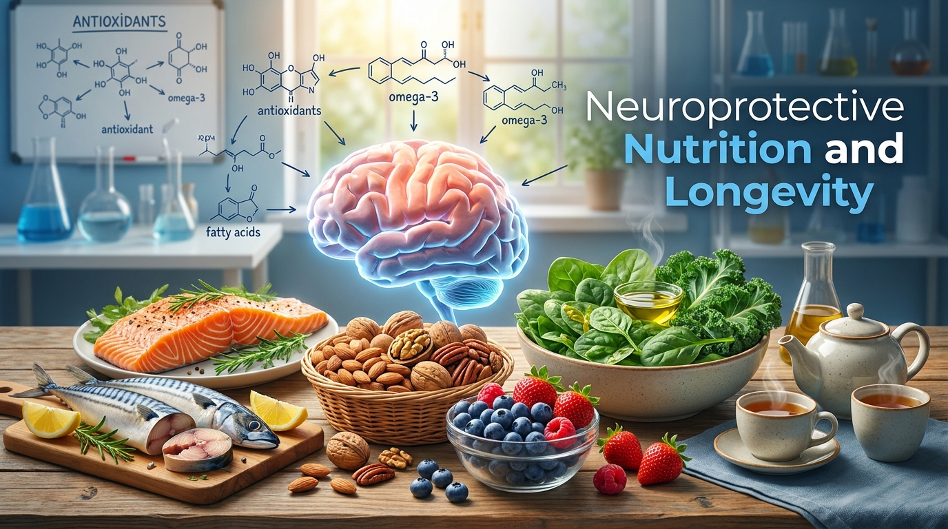 Nutrizione Neuroprotettiva: I Nutrienti Chiave per Salute Cerebrale e Longevità