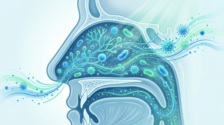 Il ruolo del microbiota nasale nella salute respiratoria: nuove evidenze scientifiche e implicazioni cliniche.