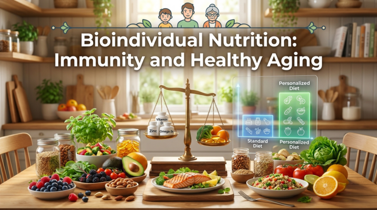 La Nutrizione Bioindividuale: Un Approccio Personalizzato per Potenziare l'Immunità e Favorire un Invecchiamento Sano