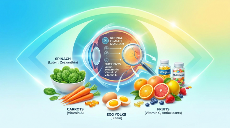 La dieta come alleata della salute retinica: nutrienti chiave per prevenire le malattie oculari