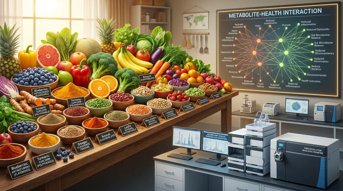 Metaboliti Secondari e Nutrizione: Verso Regimi Dietetici Personalizzati per Migliorare la Salute Individuale