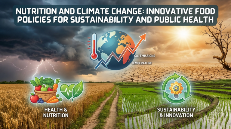 Politiche Alimentari Innovative per Affrontare Cambiamento Climatico e Sostenibilità Nutrizionale