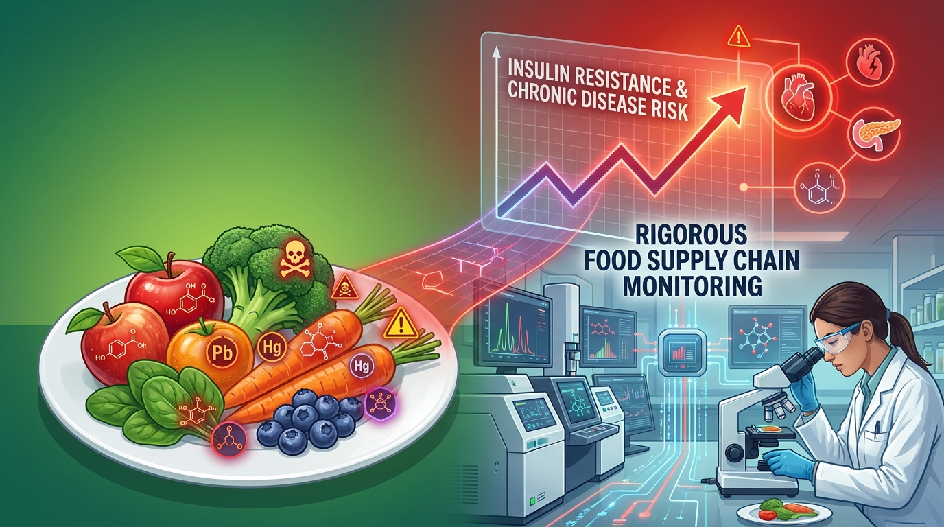 Microinquinanti negli alimenti: evidenze crescenti sugli effetti negativi sulla salute metabolica e necessità di monitoraggio rigoroso