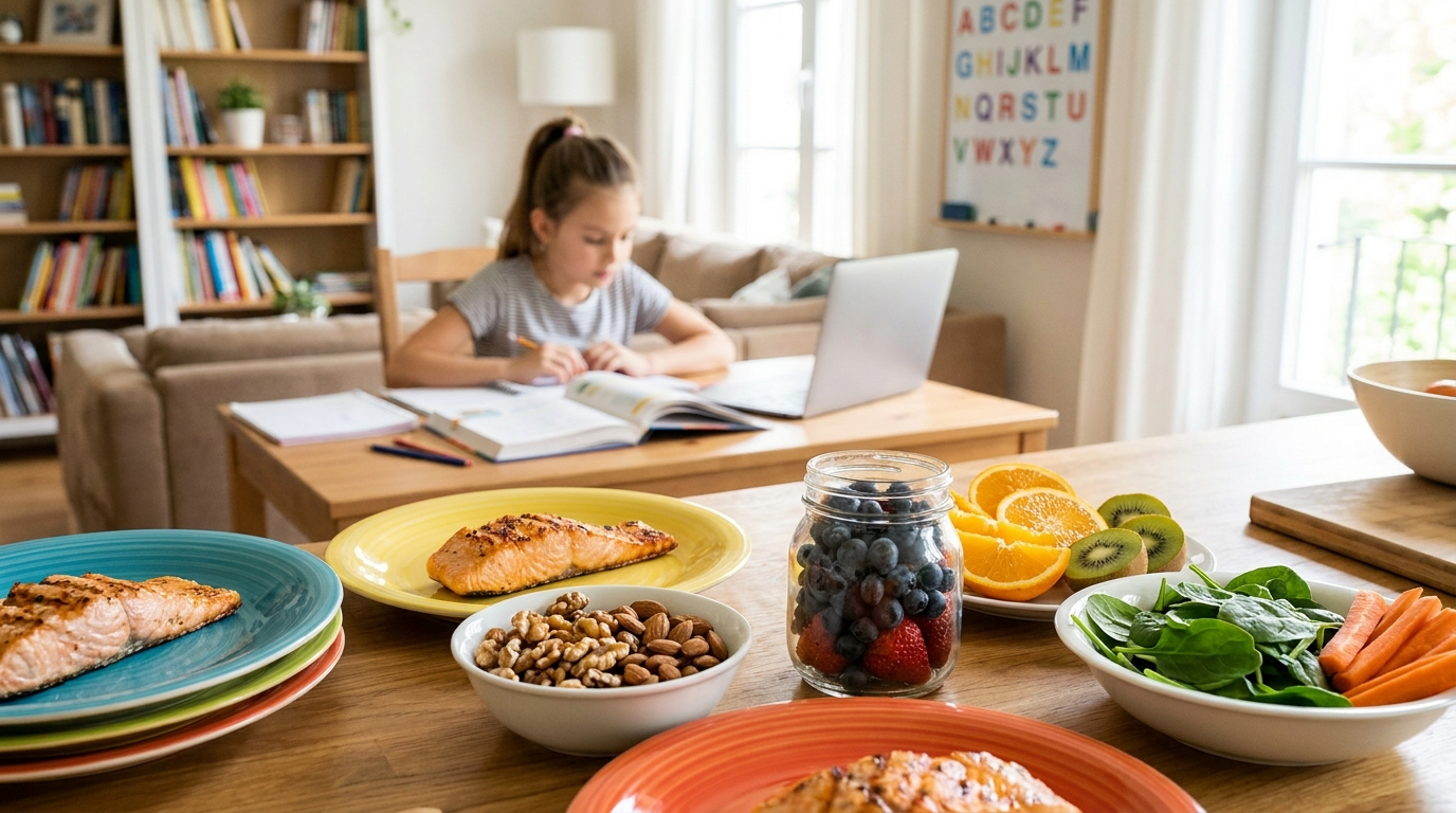 La dieta come strumento per potenziare le capacità cognitive nei bambini: strategie alimentari per migliorare apprendimento e memoria