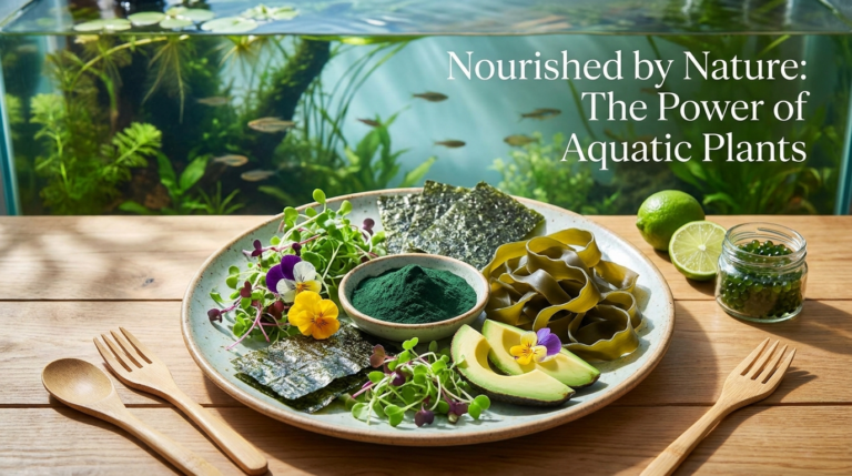 L'alimentazione a base di piante acquatiche: benefici nutrizionali e sostenibilità alimentare