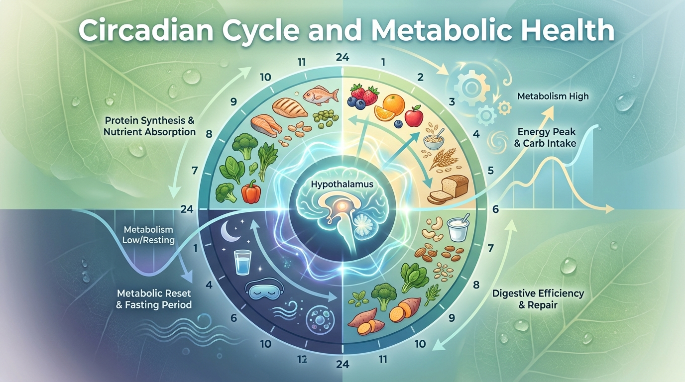 Il ciclo circadiano come fattore chiave per ottimizzare la digestione e la salute metabolica