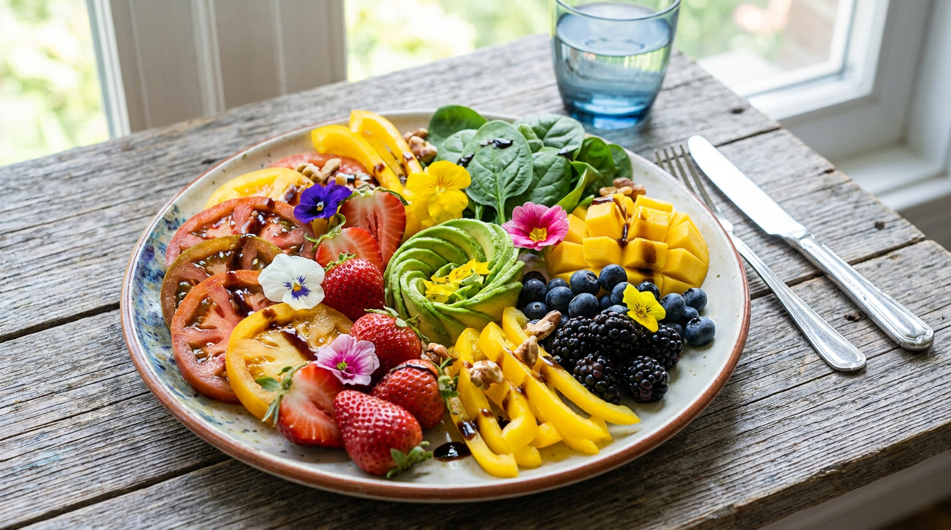 La varietà di colori negli alimenti migliora umore e soddisfazione alimentare