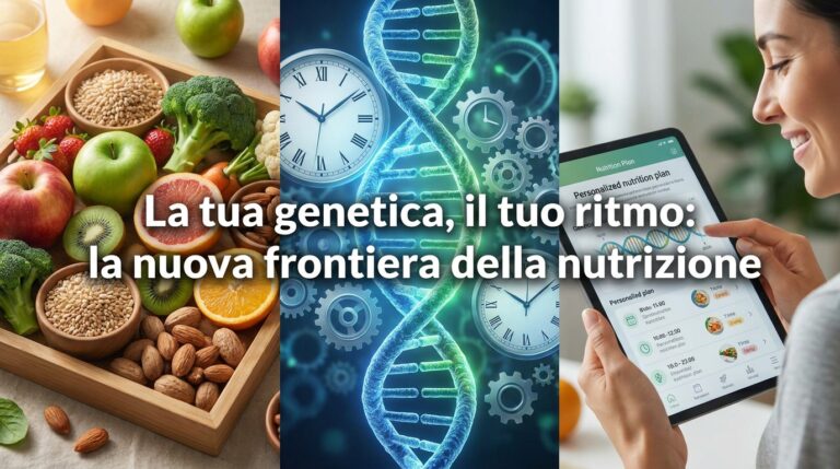 Genetica e sincronizzazione dei pasti: un nuovo approccio per ottimizzare le diete personalizzate e il metabolismo