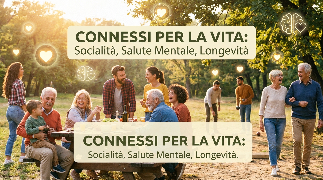 Il Ruolo Cruciale della Socialità nella Longevità e nella Prevenzione delle Malattie: Analisi delle Evidenze Scientifiche