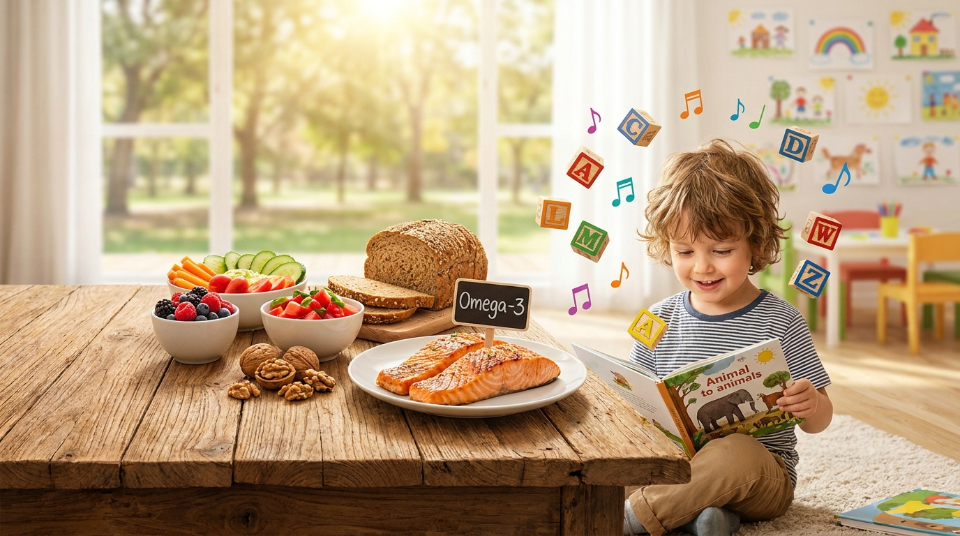 Diete e Sviluppo Linguistico: Come l'Alimentazione Influenza le Abilità Fonologiche nei Bambini