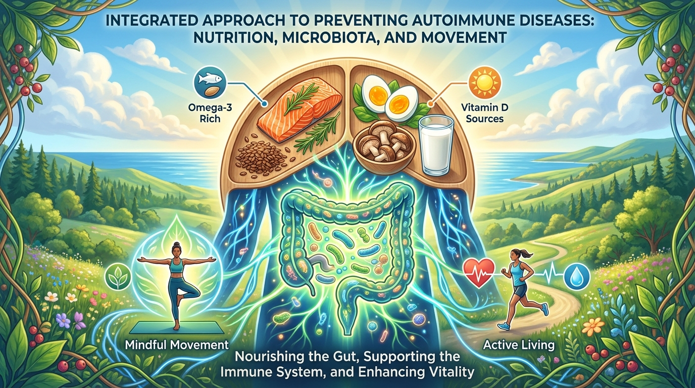 Strategie integrate di nutrizione e attività fisica per la prevenzione delle malattie autoimmuni