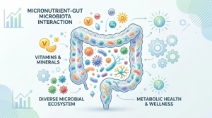 Micronutrienti e microbiota intestinale: analisi delle interazioni e implicazioni per la salute metabolica.