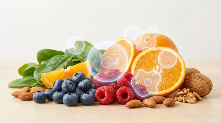 La nutrizione e il ruolo degli antiossidanti nella longevità delle cellule immunitarie