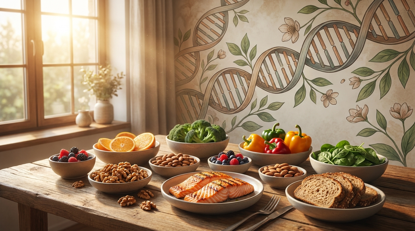 Nutrizione e Epigenetica: Come le Scelte Alimentari Influenzano l'Espressione Genetica e la Salute