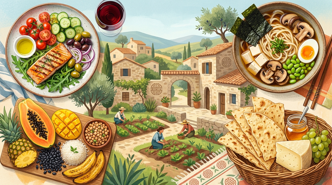 Alimentazione e stili di vita dei centenari: il segreto della longevità e dell'immunità