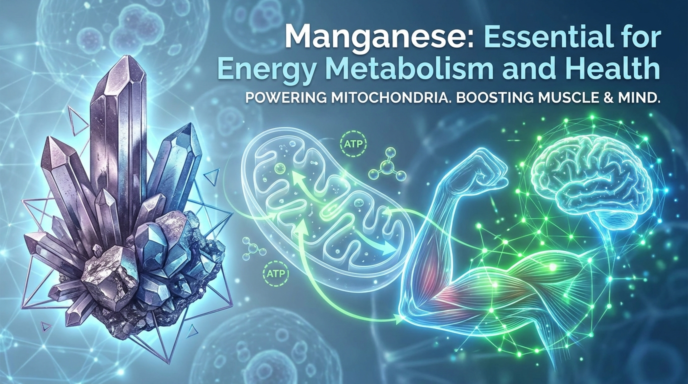 Il Manganese: Essenziale per il Metabolismo Energetico e la Salute Cognitiva