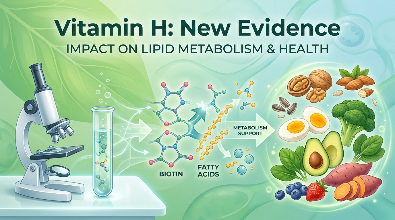 Biotina: evidenze emergenti sul suo ruolo nel metabolismo lipidico e strategie di integrazione