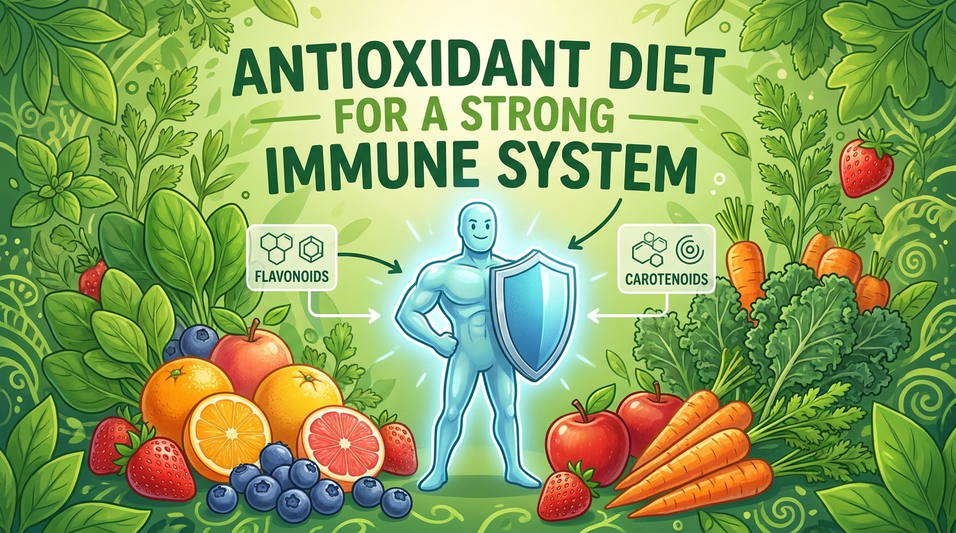 L'effetto della dieta antiossidante sulla salute del sistema immunitario: evidenze e meccanismi di azione.