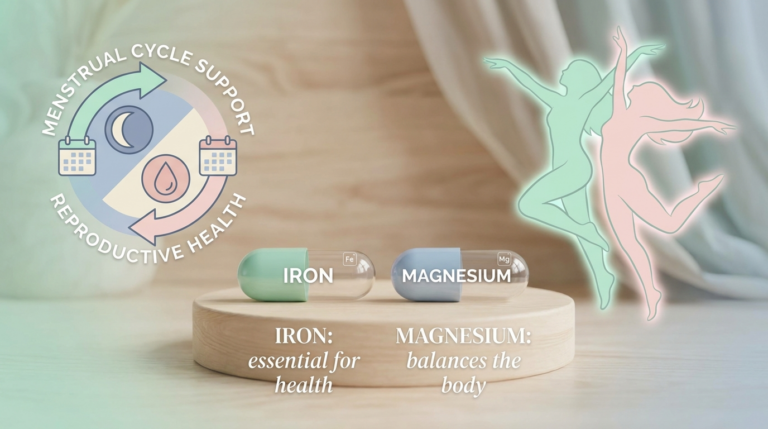 Ferro e magnesio: micronutrienti chiave per la salute riproduttiva e il benessere durante il ciclo mestruale femminile