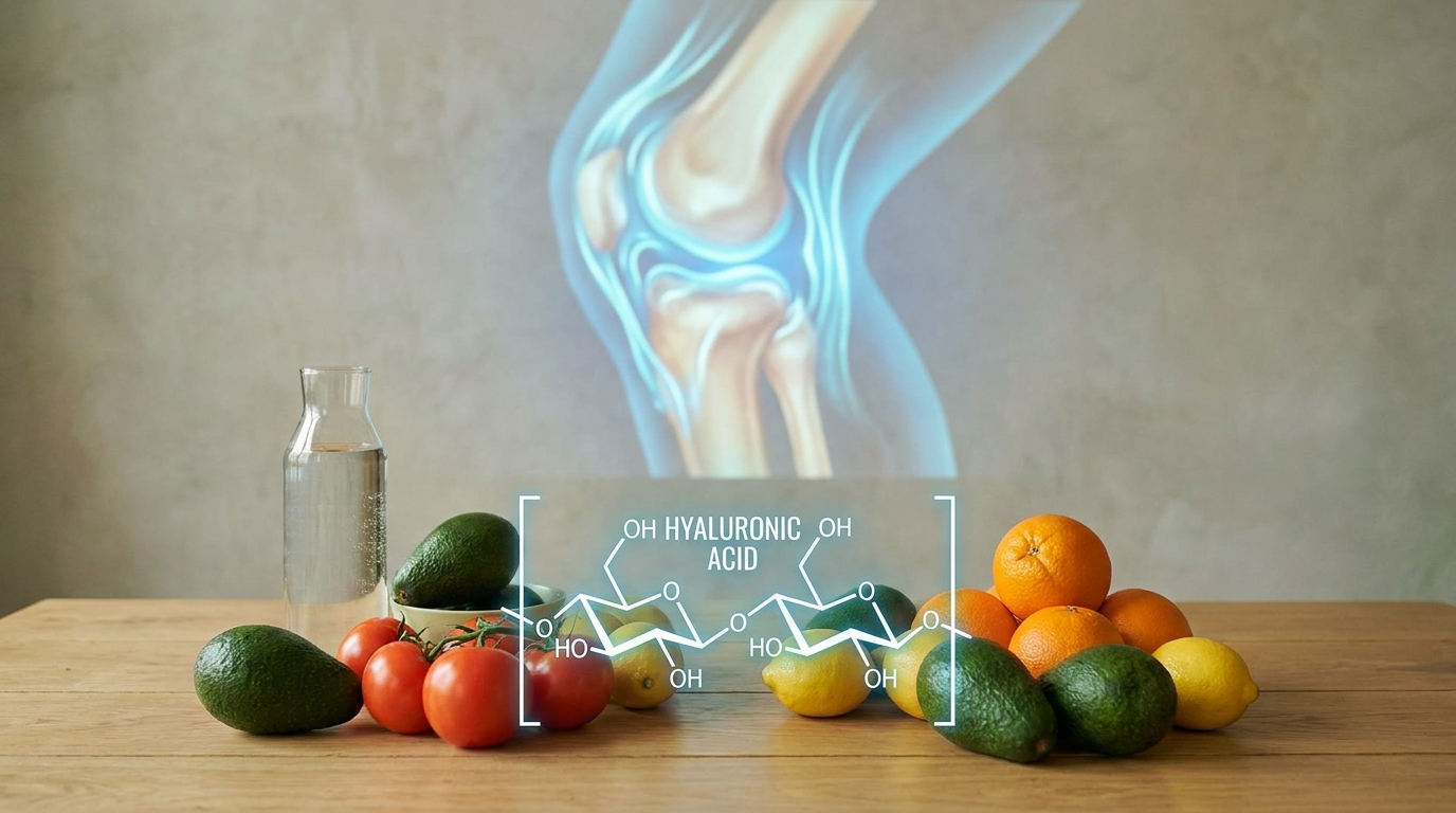 L'acido ialuronico: benefici per la salute delle articolazioni e la longevità cellulare sotto esame scientifico