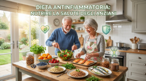 La dieta antinfiammatoria come strumento per migliorare la salute degli anziani