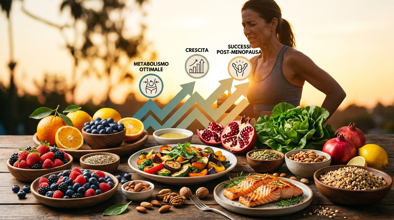 Strategie nutrizionali personalizzate per ottimizzare il metabolismo nelle donne post-menopausali