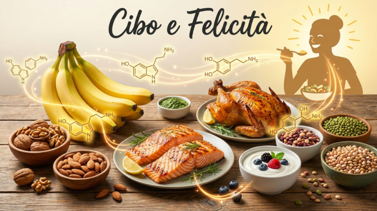 Cibo e Salute Mentale: Come le Scelte Alimentari Influiscono sui Neurotrasmettitori e il Benessere Psicologico