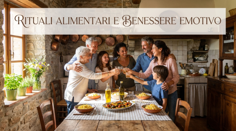 I rituali alimentari aumentano il benessere psicologico e riducono lo stress