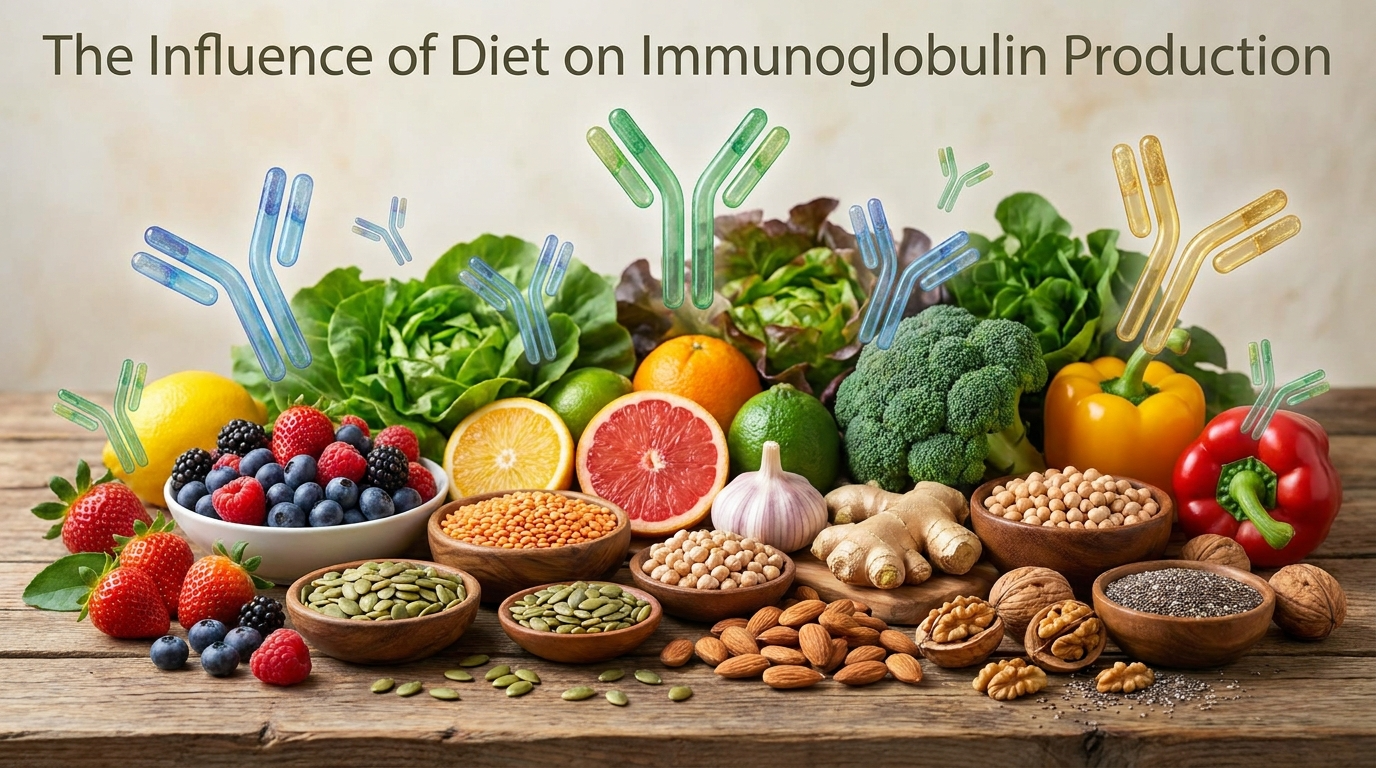 L'importanza della dieta nella produzione di immunoglobuline e nella risposta immunitaria
